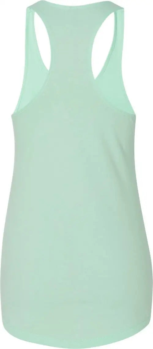 Next Level 6933 Women’s Lightweight French Terry Racerback Tank - Mint - Ladies Xs