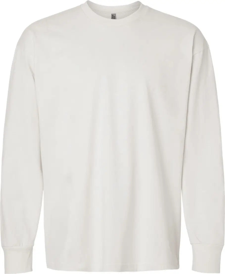 Next Level 7211 Heavyweight Cotton Long Sleeve T-shirt - Bone - Adult Xs