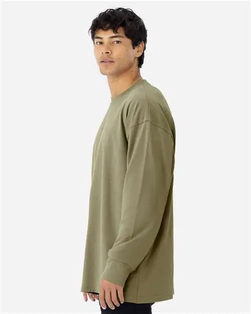 Next Level 7211 Heavyweight Cotton Long Sleeve T-shirt - Light Olive