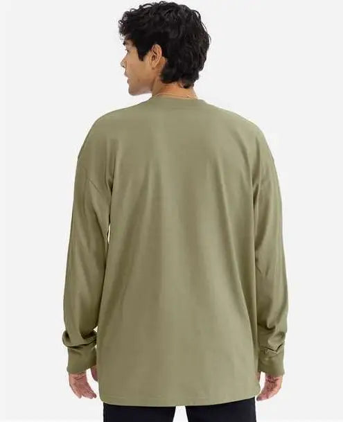 Next Level 7211 Heavyweight Cotton Long Sleeve T-shirt - Light Olive