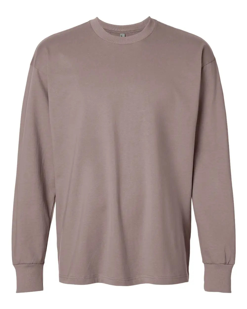 Next Level 7211 Heavyweight Cotton Long Sleeve T-shirt - Shiitake - Adult Xs