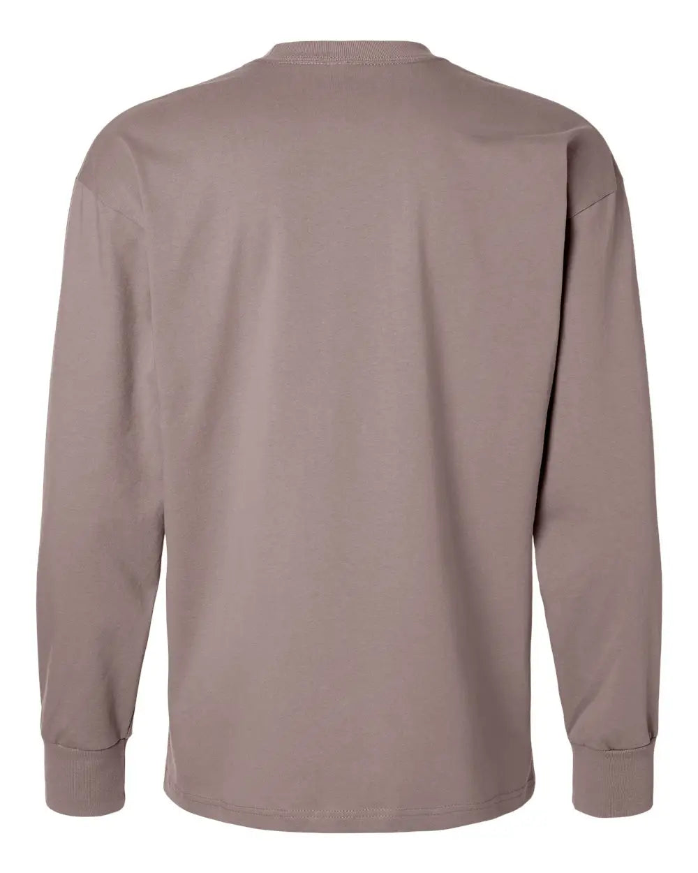Next Level 7211 Heavyweight Cotton Long Sleeve T-shirt - Shiitake - Adult Xs