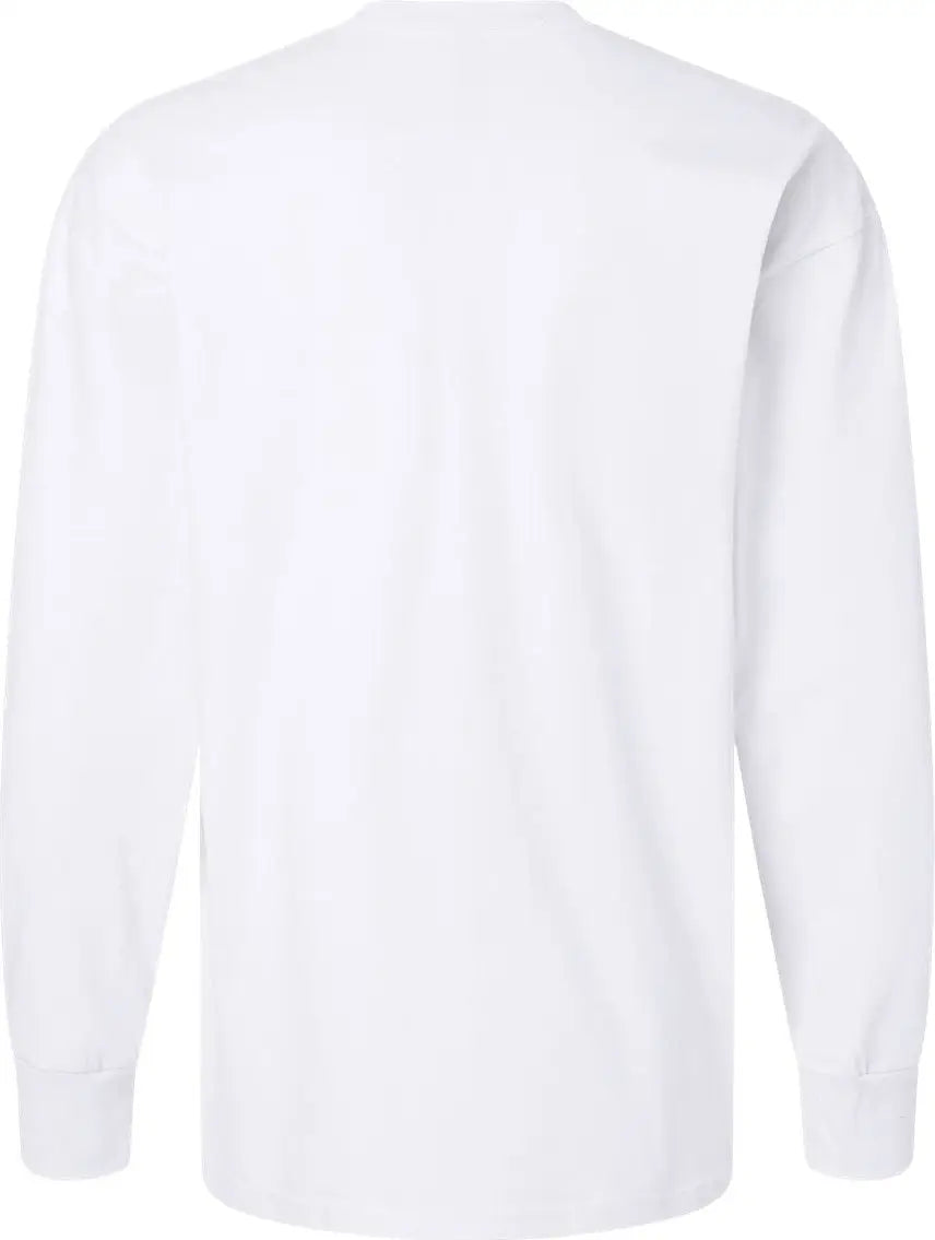 Next Level 7211 Heavyweight Cotton Long Sleeve T-shirt - White