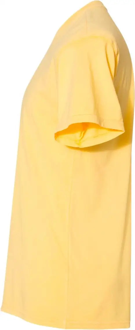 Next Level 7410 Inspired Dye Short Sleeve T-shirt - Blonde - Adult Xs