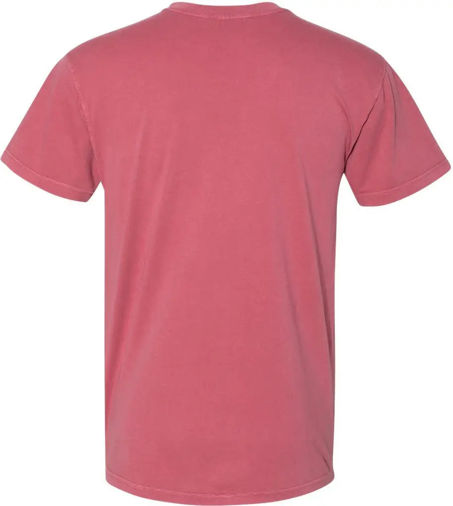 Next Level 7415 Inspired Dye Short Sleeve Pocket T-shirt - Smoked Paprika