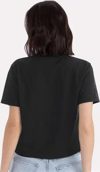 Next Level 7610 Women’s Heavyweight Boxy t Shirt Black