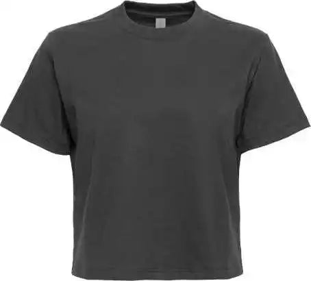 Next Level 7610 Women’s Heavyweight Boxy T-shirt - Graphite Black
