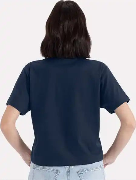 Next Level 7610 Women’s Heavyweight Boxy t Shirt Midnight Navy