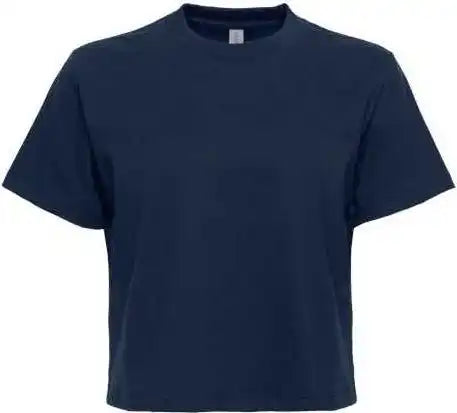 Next Level 7610 Women’s Heavyweight Boxy t Shirt Midnight Navy