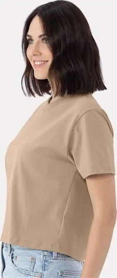 Next Level 7610 Women’s Heavyweight Boxy T-shirt - Tan