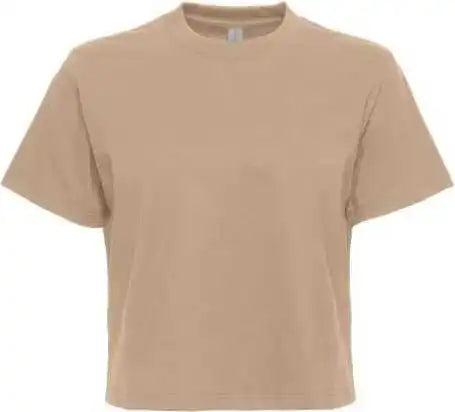 Next Level 7610 Women’s Heavyweight Boxy T-shirt - Tan