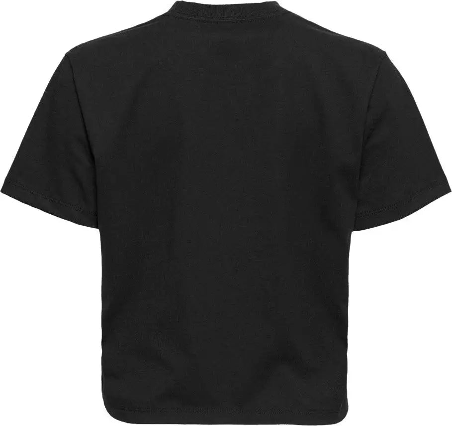 Next Level 7610 Women’s Heavyweight High Boxy T-shirt - Black - Ladies Xs