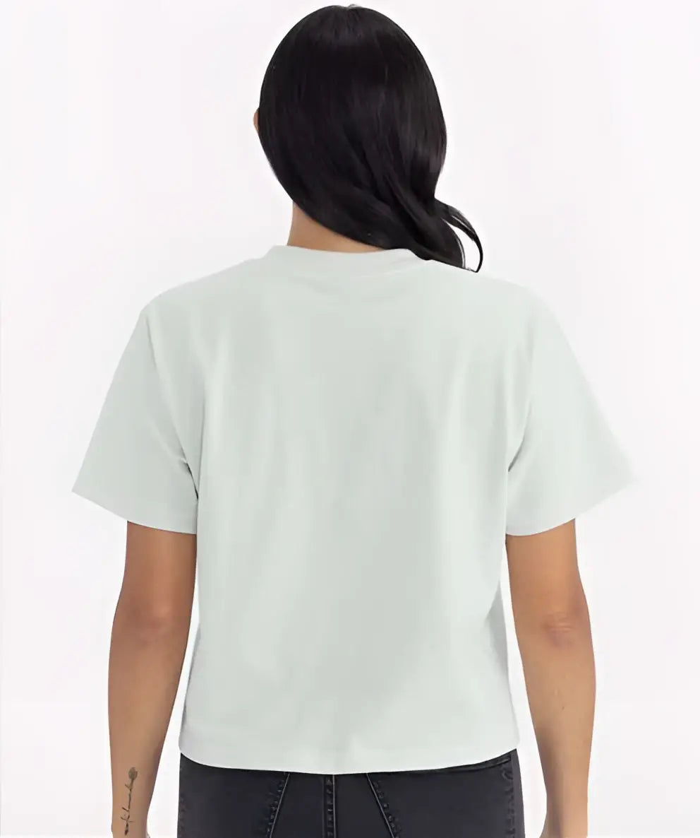 Next Level 7610 Women’s Heavyweight High Boxy T-shirt - Bone