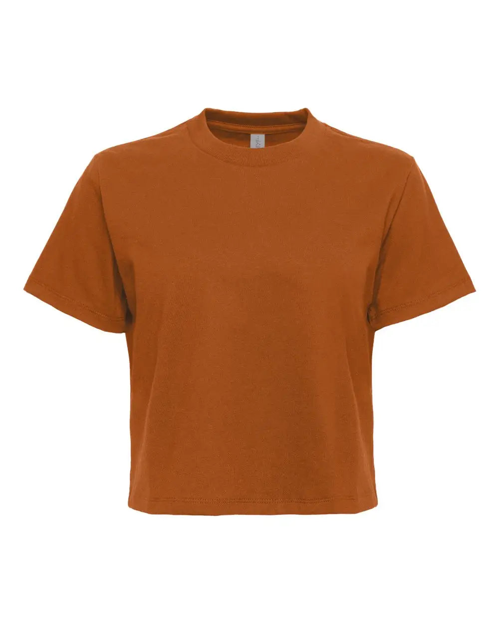 Next Level 7610 Women’s Heavyweight High Boxy T-shirt - Clay - Ladies Xs
