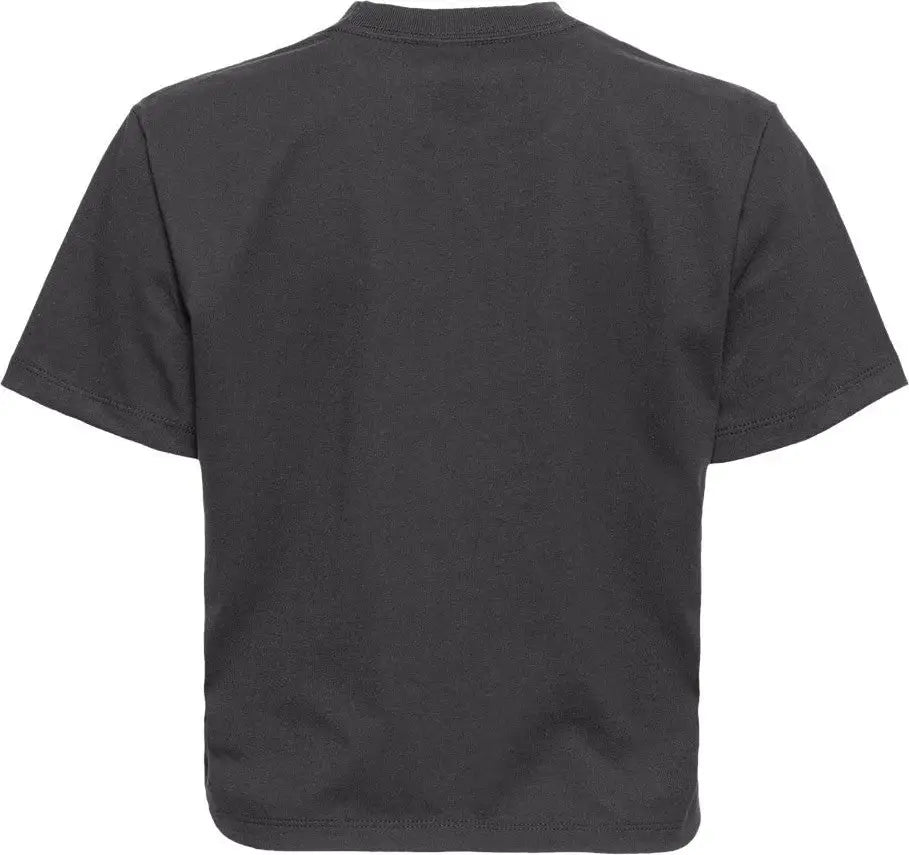 Next Level 7610 Women’s Heavyweight High Boxy T-shirt - Graphite Black