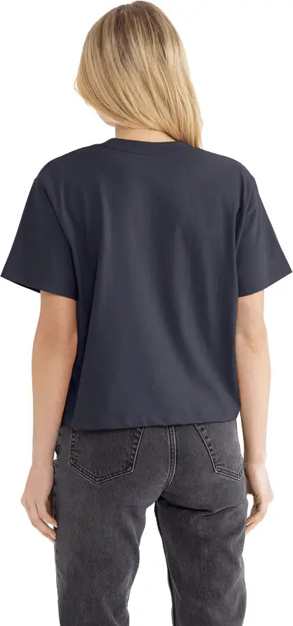 Next Level 7610 Women’s Heavyweight High Boxy T-shirt - Harbor Blue