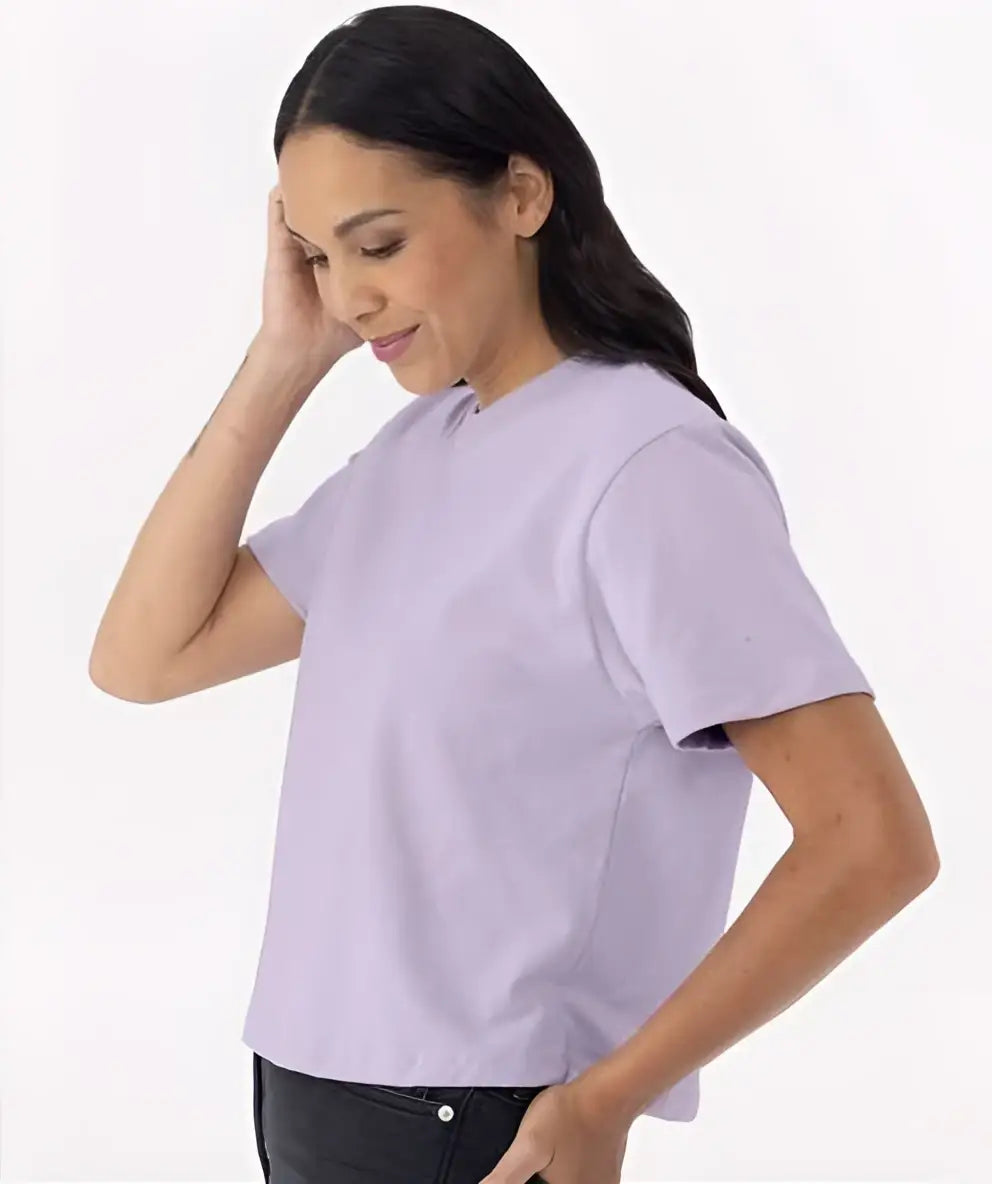 Next Level 7610 Women’s Heavyweight High Boxy T-shirt - Lavender