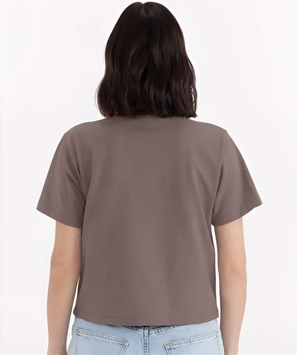 Next Level 7610 Women’s Heavyweight High Boxy T-shirt - Shiitake