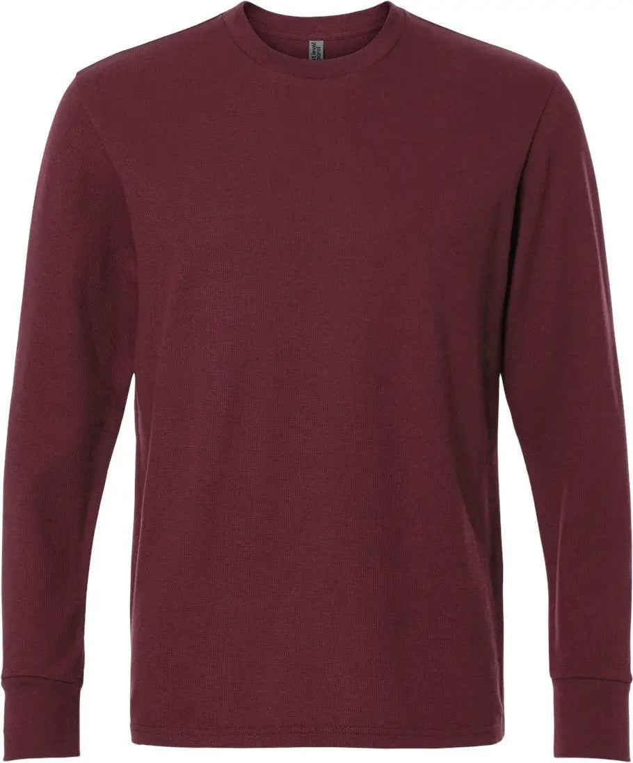 Next Level 8211 Ideal Thermal Long Sleeve - Maroon - Adult Xs