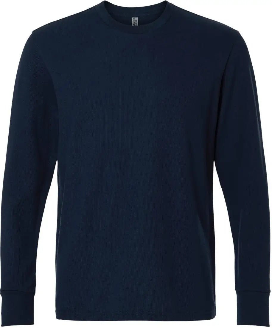 Next Level 8211 Ideal Thermal Long Sleeve - Midnight Navy - Adult Xs
