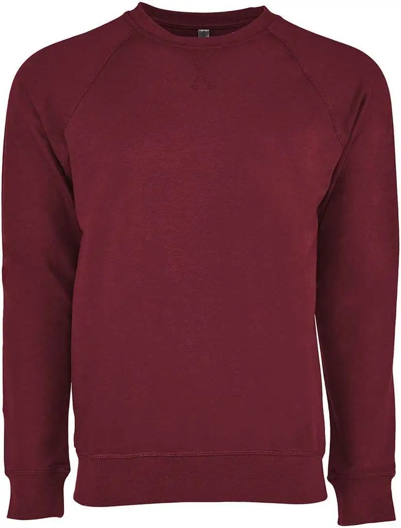 Next Level 9000 Laguna Raglan Sweatshirt - Cardinal