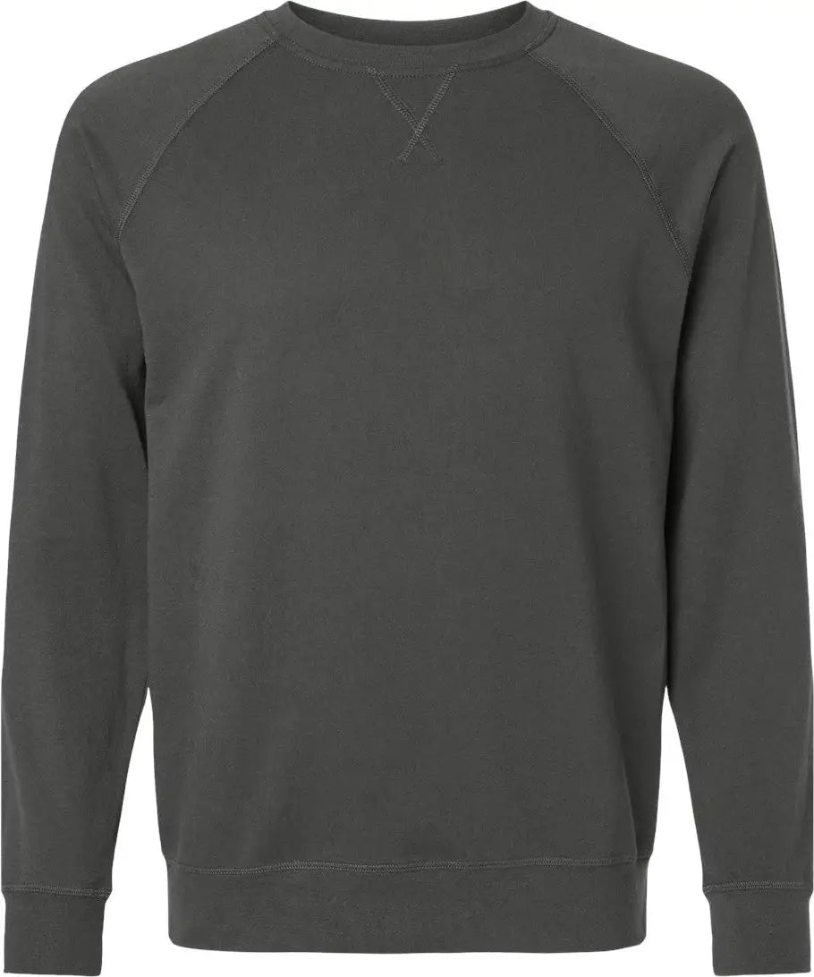 Next Level 9000 Laguna Raglan Sweatshirt - Heavy Metal - Adult Xs