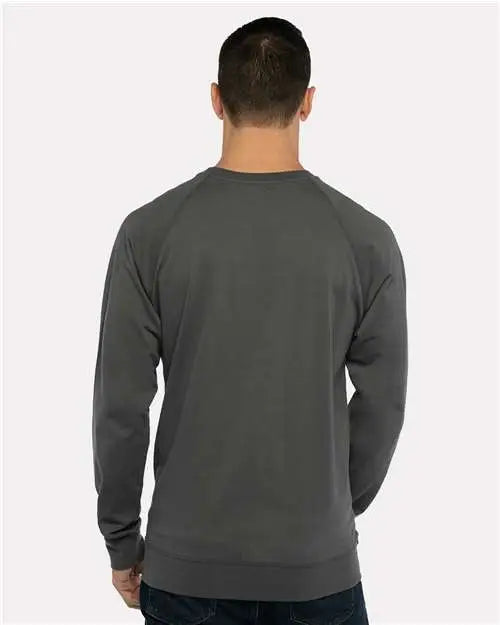 Next Level 9000 Laguna Raglan Sweatshirt - Heavy Metal