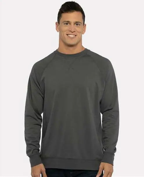 Next Level 9000 Laguna Raglan Sweatshirt - Heavy Metal