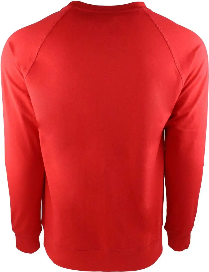 Next Level 9000 Laguna Raglan Sweatshirt - Red - Adult Xs
