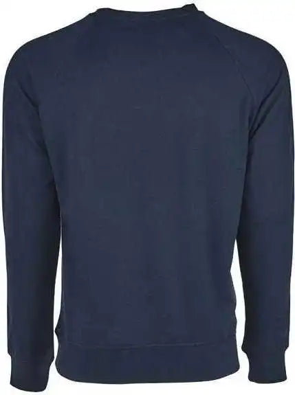 Next Level 9000 Unisex Laguna Raglan Crewneck Sweatshirt - Midnight Navy