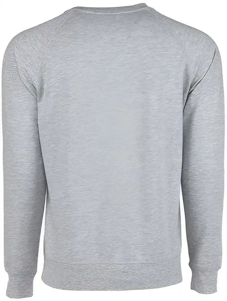 Next Level 9000 Unisex Laguna Raglan Sweatshirt Heather Gray