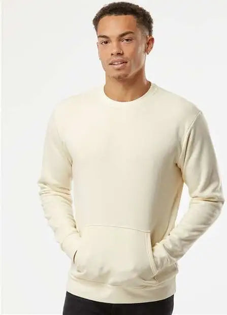 Next Level 9001 Santa Barbara Pocket Sweatshirt - Natural