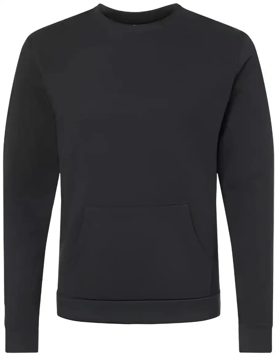 Next Level 9001 Unisex Santa Cruz Pocket Sweatshirt - Black