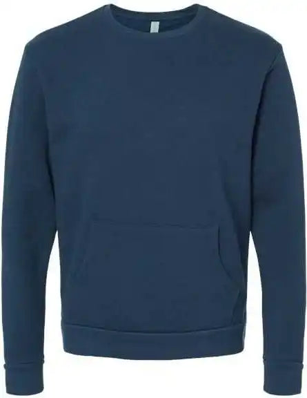 Next Level 9001 Unisex Santa Cruz Pocket Sweatshirt Midnight Navy