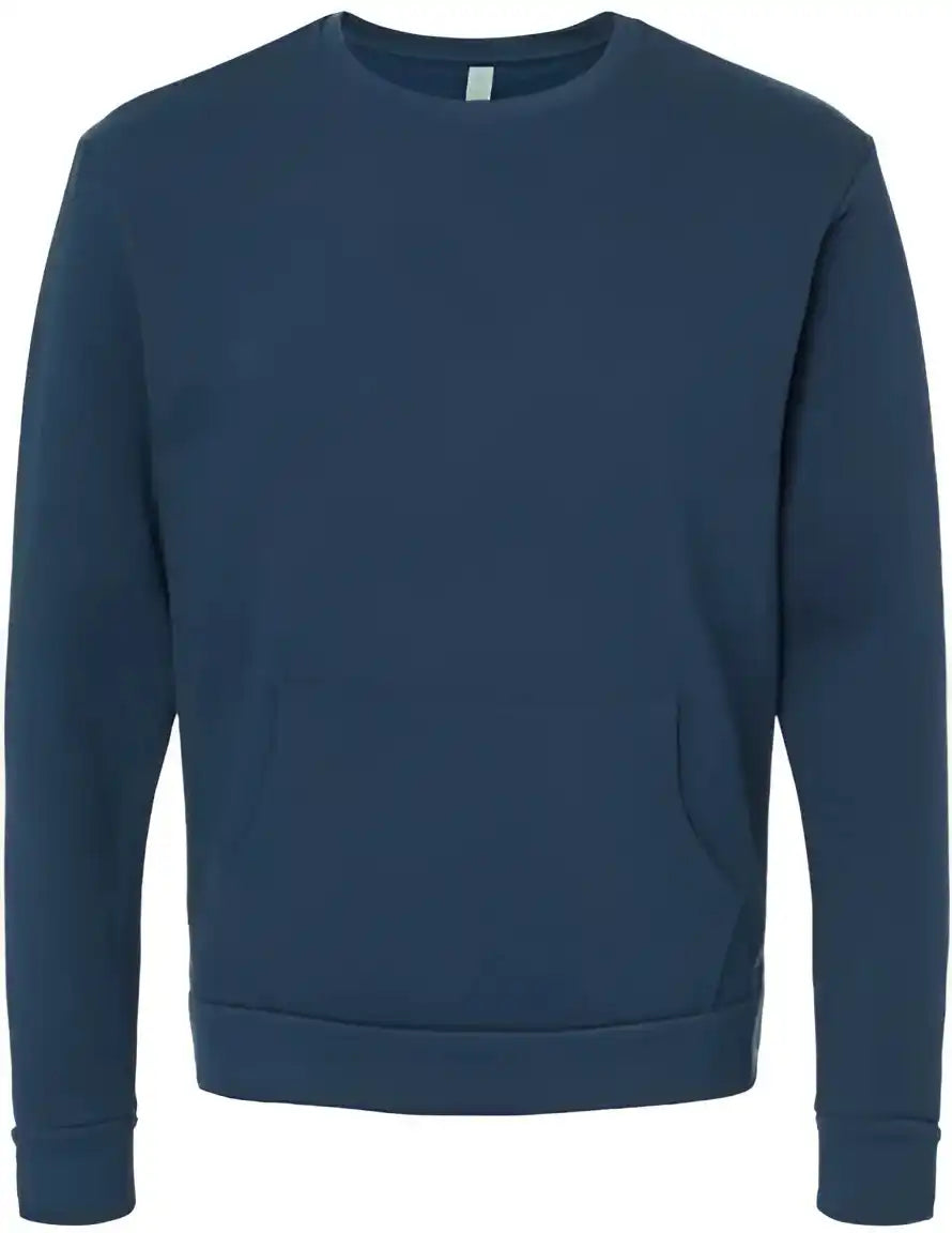 Next Level 9001 Unisex Santa Cruz Pocket Sweatshirt - Midnight Navy