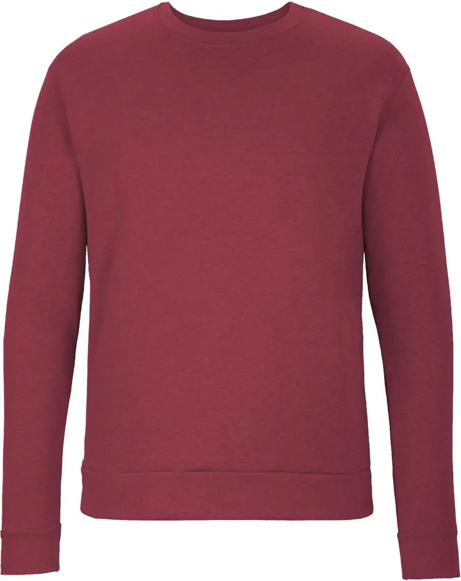 Next Level 9002 Malibu Sweatshirt - Cardinal - Heather / Adult Xs