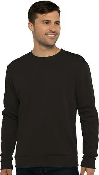 Next Level 9002 Malibu Sweatshirt - Heather Black