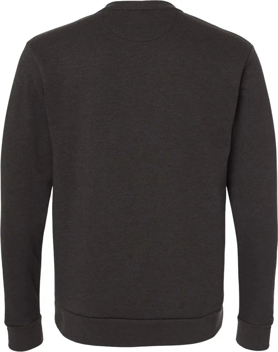 Next Level 9002 Malibu Sweatshirt - Heather Black - Adult Xs