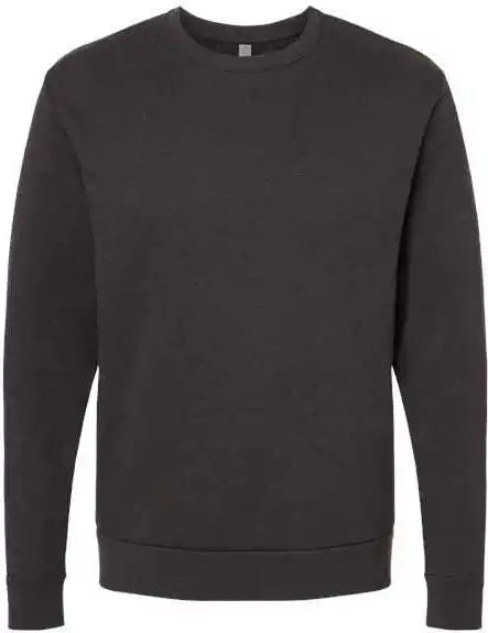 Next Level 9002 Unisex Malibu Sweatshirt Heather Black