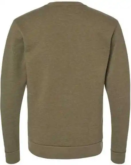 Next Level 9002 Unisex Malibu Sweatshirt Heather Military Green