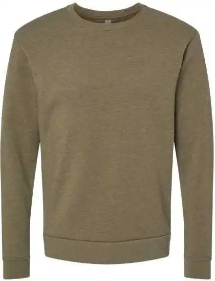 Next Level 9002 Unisex Malibu Sweatshirt Heather Military Green