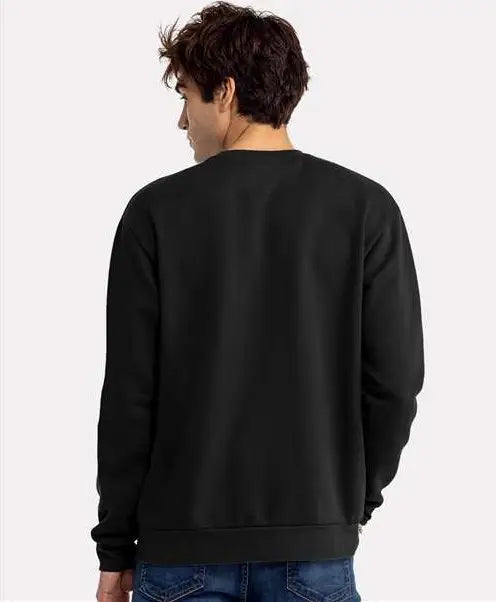 Next Level 9003 Santa Barbara Sweatshirt - Black
