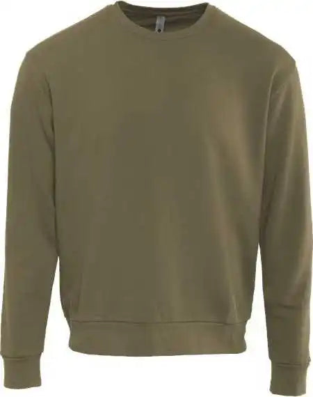 Next Level 9003 Unisex Santa Cruz Sweatshirt - Military Green
