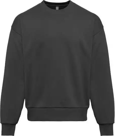 Next Level 9007 Heavyweight Crewneck Sweatshirt - Graphite Black