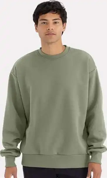Next Level 9007 Heavyweight Crewneck Sweatshirt - Light Olive