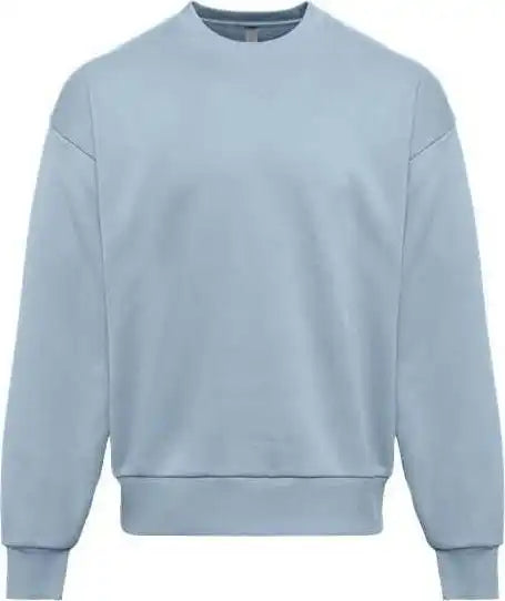 Next Level 9007 Heavyweight Crewneck Sweatshirt - Stonewash Denim