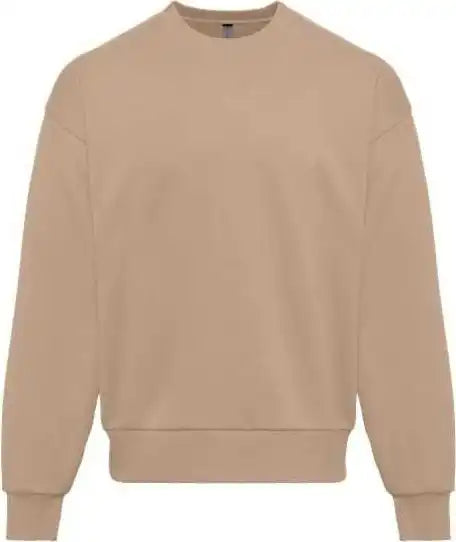 Next Level 9007 Heavyweight Crewneck Sweatshirt - Tan
