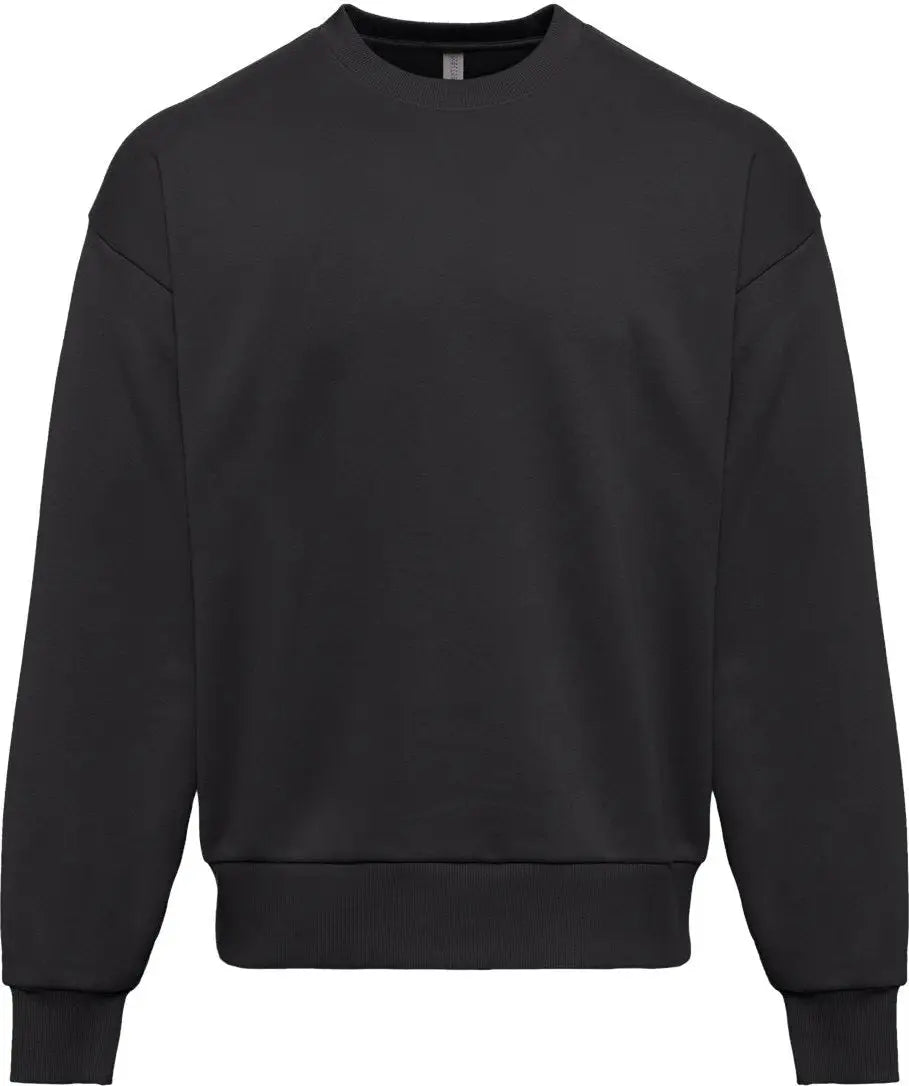 Next Level 9007 Heavyweight Sweatshirt - Graphite Black - Adult Xs