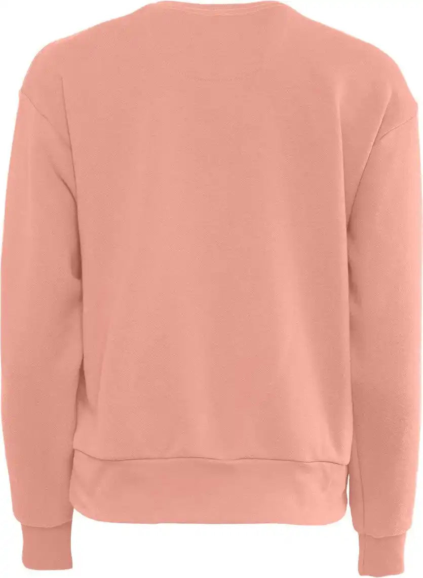 Next Level 9084 Women’s Sueded French Terry Sweatshirt - Desert Pink - Ladies Xs