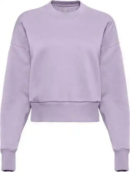 Next Level 9087 Women’s Heavyweight Crewneck Sweatshirt Lavender